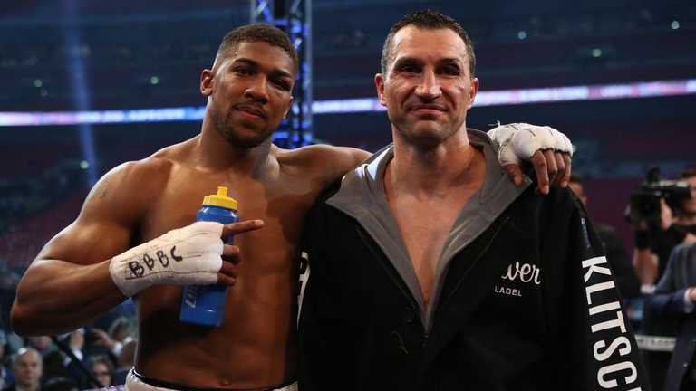 Ентоні Джошуа та Володимир Кличко / Фото Getty Images Ентоні Джошуа та Володимир Кличко / Фото Getty Images