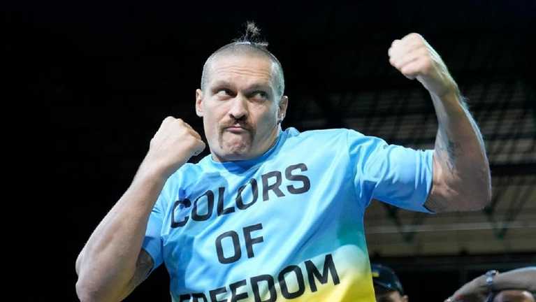 Олександр Усик / Фото АР Олександр Усик / Фото АР