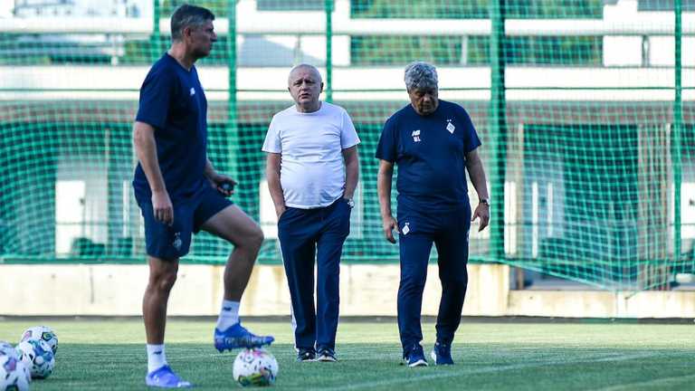 Суркис и Луческу / фото Динамо Суркис и Луческу / фото Динамо