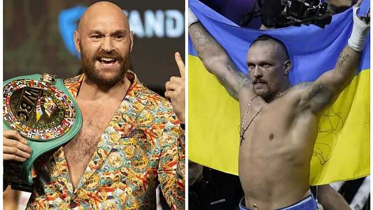 Усик – Ф'юрі / Колаж Marca Усик – Ф'юрі / Колаж Marca