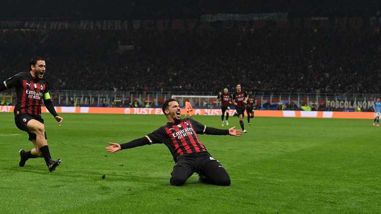 Мілан переграв Наполі / фото AFP Мілан переграв Наполі / фото AFP