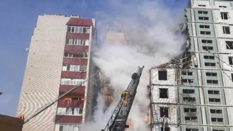 Наслідки удару по Умані / фото Факти Наслідки удару по Умані / фото Факти