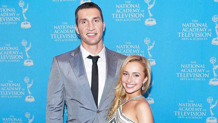 Володимр Кличко та Гейден Панеттьєр / Фото Jemal Countess Володимр Кличко та Гейден Панеттьєр / Фото Jemal Countess