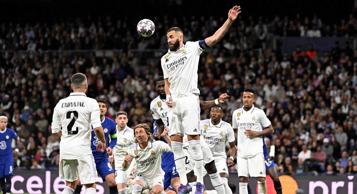 У першому матчі Реал переміг з рахунком 2:0 / Фото УЄФА