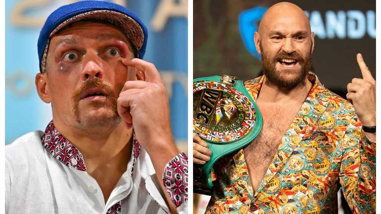 Усик – Фьюри / Коллаж Marca Усик – Фьюри / Коллаж Marca