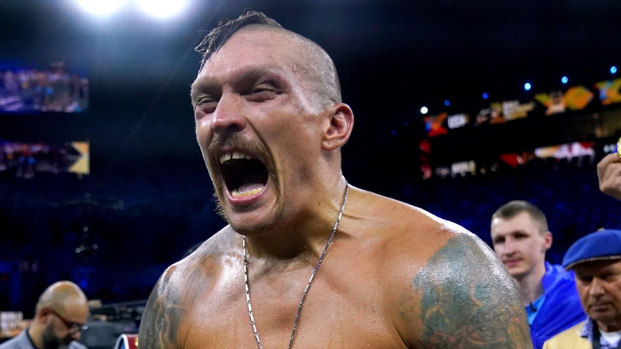 Александр Усик / фото: Sky Sports