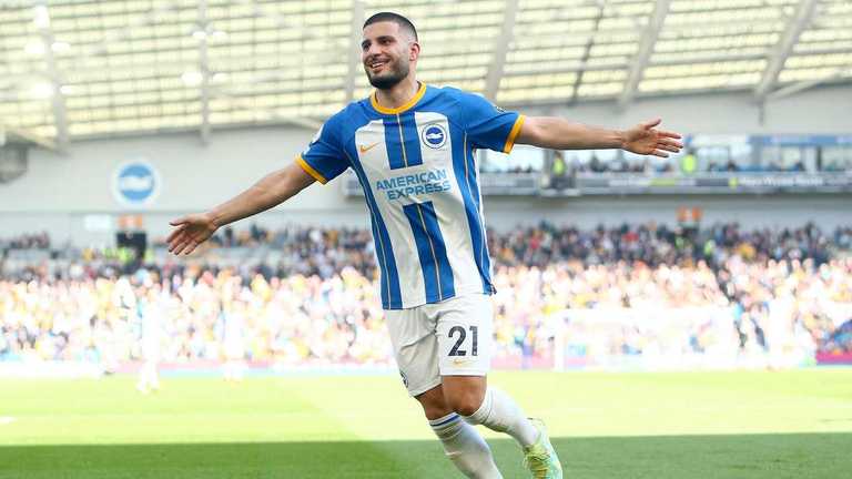 Брайтон уничтожил Вулверхэмптон / фото AFP Брайтон уничтожил Вулверхэмптон / фото AFP