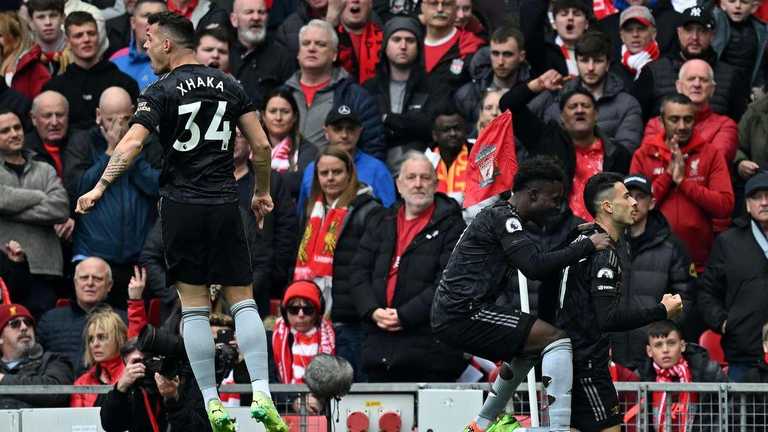 Арсенал против Ливерпуля / фото AFP Арсенал против Ливерпуля / фото AFP