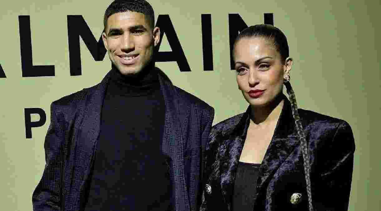 Хакими с женой / Фото из соцсетей