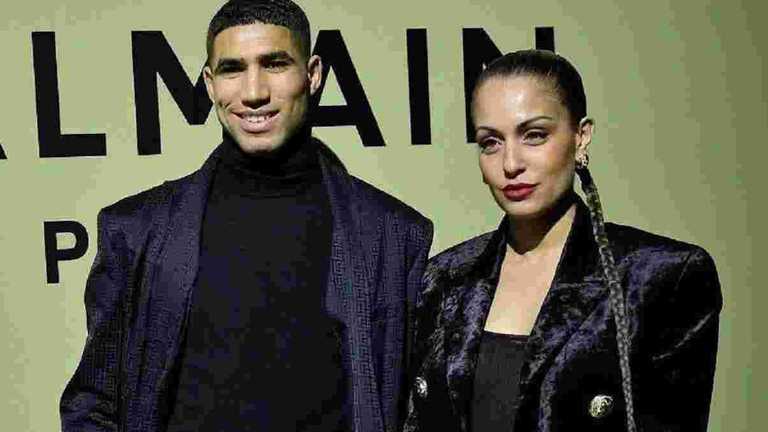 Хакімі з дружиною / Фото зі соцмереж Хакімі з дружиною / Фото зі соцмереж