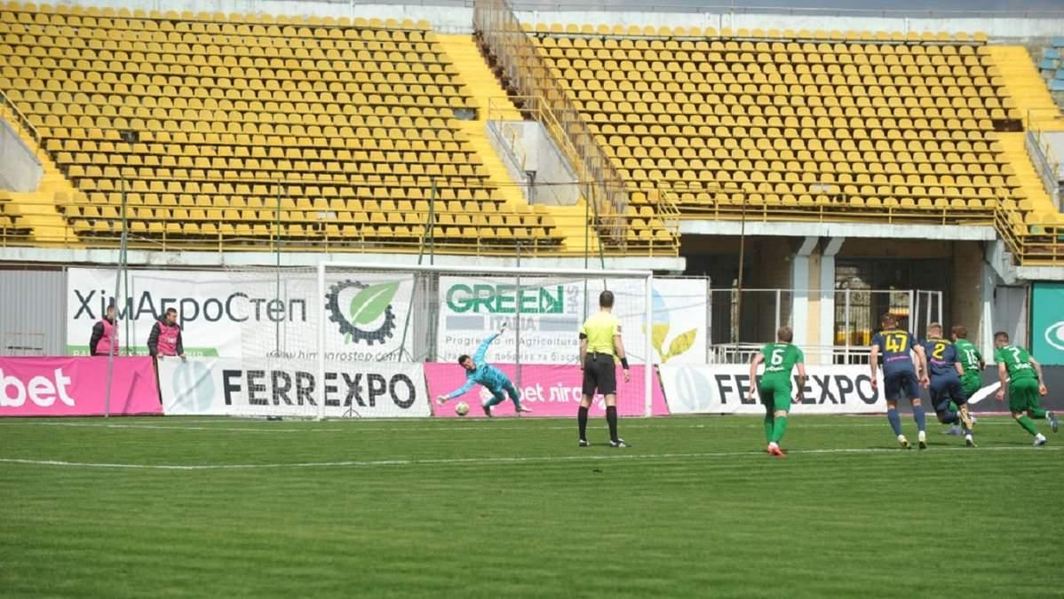 Ворскла пробиває пенальті / фото УПЛ