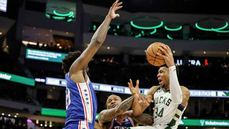 Адетокубмо принес победу Милуоки / Фото НБА Адетокубмо принес победу Милуоки / Фото НБА