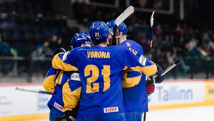 Сборная Украины победила Эстонию и поднялась на второе место в группе – чемпионат мира по хоккею