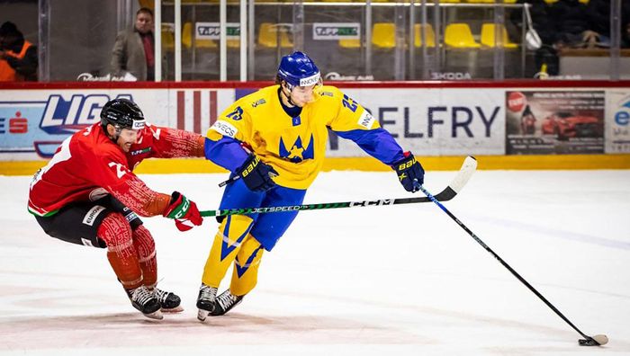 Сборная Украины вырвала победу у Литвы перед стартом на ЧМ-2023 по хоккею