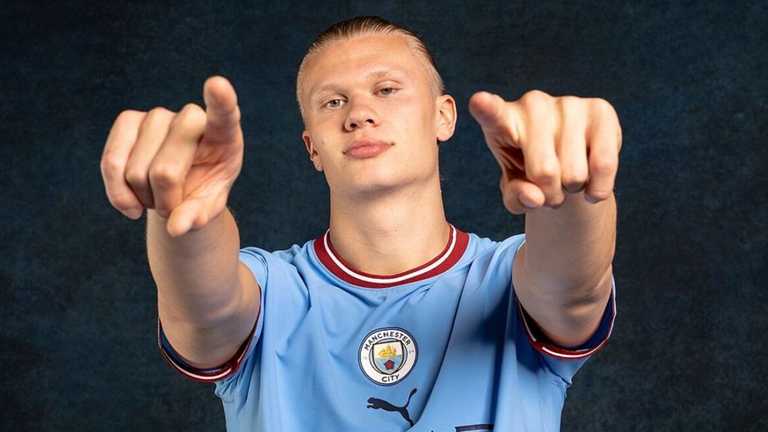 Эрлинг Холанд / Фото ФК Манчестер Сити Эрлинг Холанд / Фото ФК Манчестер Сити