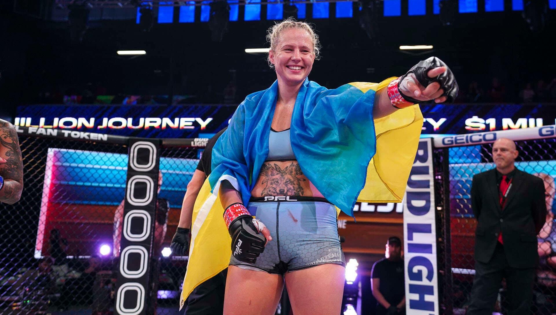 Олена Колесник / фото PFL Олена Колесник / фото PFL