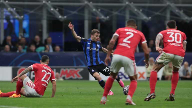 Інтер здолав Бенфіку / фото ФК Інтер Інтер здолав Бенфіку / фото ФК Інтер