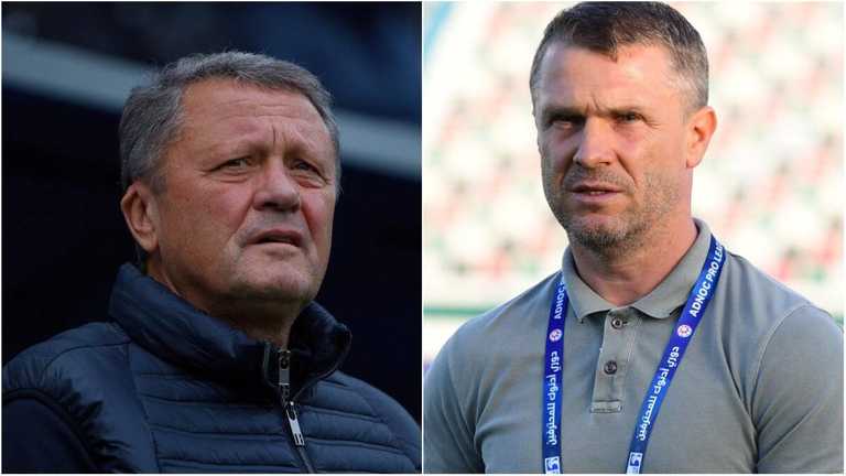 Мирон Маркевич и Сергей Ребров / Коллаж Спорт 24 Мирон Маркевич и Сергей Ребров / Коллаж Спорт 24