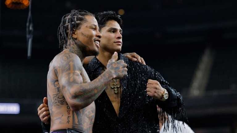 Джервонта Девіс та Раян Гарсія / Фото Boxingscene Джервонта Девіс та Раян Гарсія / Фото Boxingscene