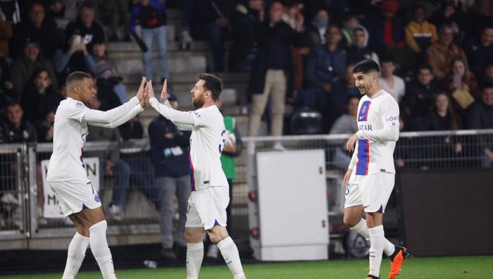 ПСЖ минимально победил команду со дна Лиги 1 – дубль Мбаппе и ассист Месси ПСЖ минимально победил команду со дна Лиги 1 – дубль Мбаппе и ассист Месси