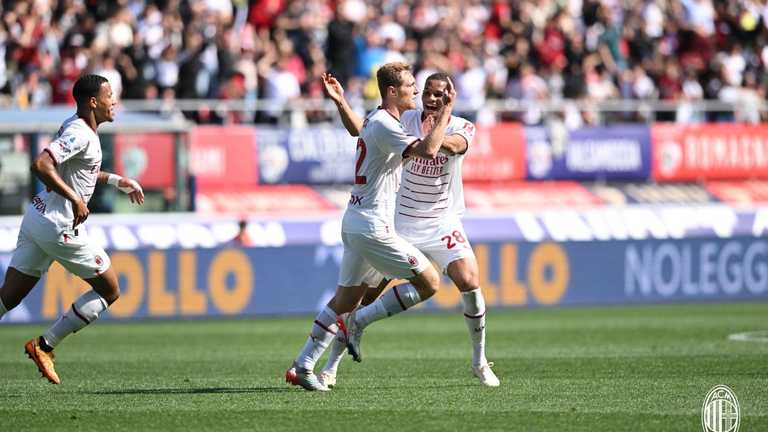 Милан потерял очки в игре с Больней / Фото Twitter Милан потерял очки в игре с Больней / Фото Twitter