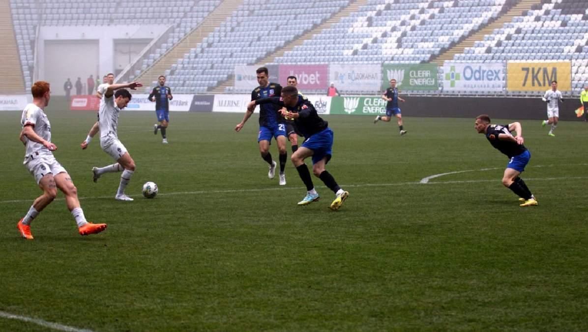 Чорноморець проти Шахтаря / фото УПЛ