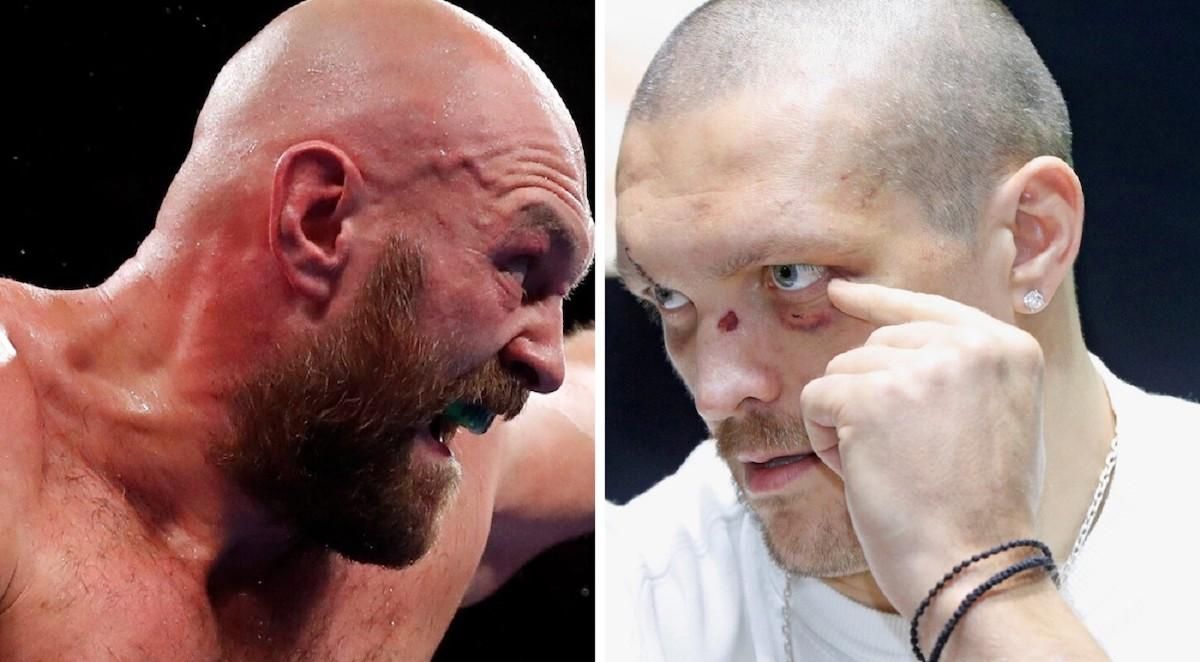 Фьюри и Усик / фотоколлаж Сегодня Фьюри и Усик / фотоколлаж Сегодня