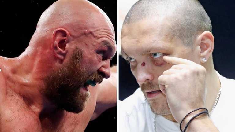 Фьюри и Усик / фотоколлаж Сегодня Фьюри и Усик / фотоколлаж Сегодня