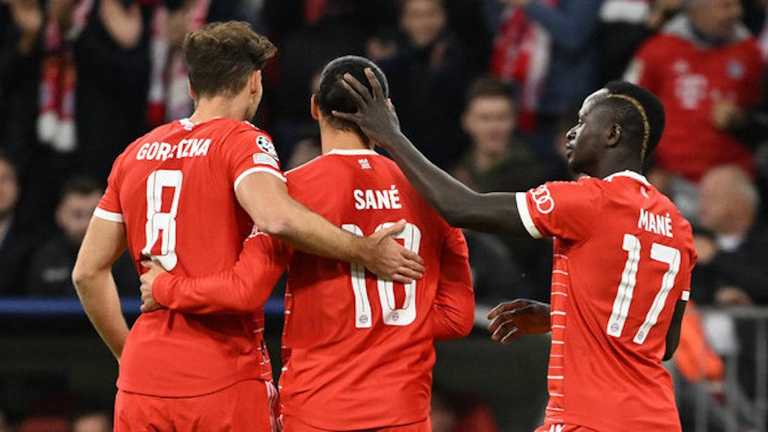 Горецка, Сане и Мане / фото ФК Бавария Горецка, Сане и Мане / фото ФК Бавария