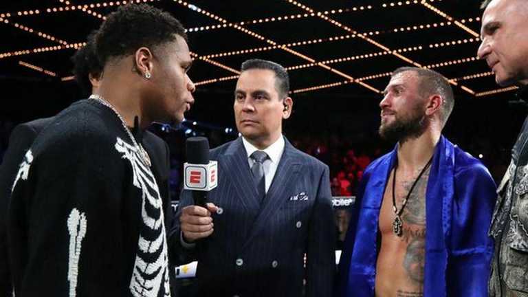 Девин Хейни и Василий Ломаченко / Getty Images Девин Хейни и Василий Ломаченко / Getty Images