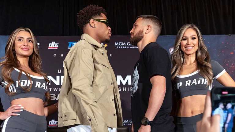 Хейни против Ломаченко / фото Top Rank Хейни против Ломаченко / фото Top Rank