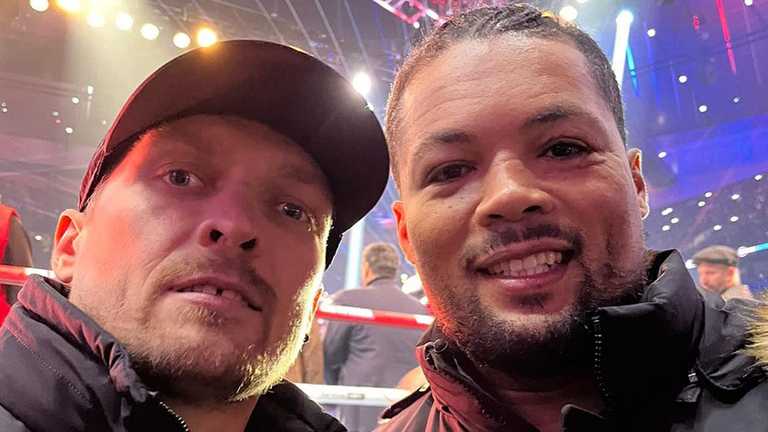 Усик та Джойс / фото з соцмереж Усик та Джойс / фото з соцмереж