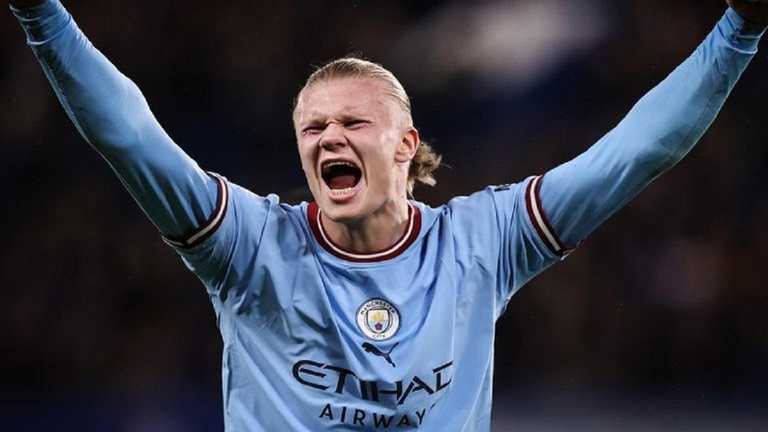 Эрлинг Холанд – в стартовом составе "горожан" на матч 1/4 финала ЛЧ с Баварией / Фото Twitter Эрлинг Холанд – в стартовом составе "горожан" на матч 1/4 финала ЛЧ с Баварией / Фото Twitter