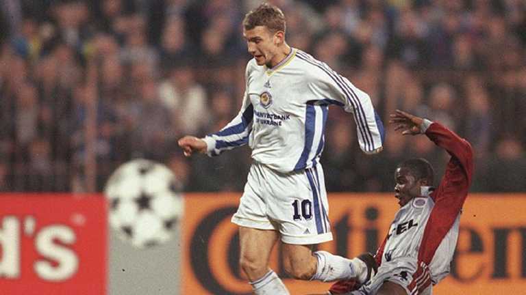 Шевченко і Куффур / Фото УЄФА Шевченко і Куффур / Фото УЄФА