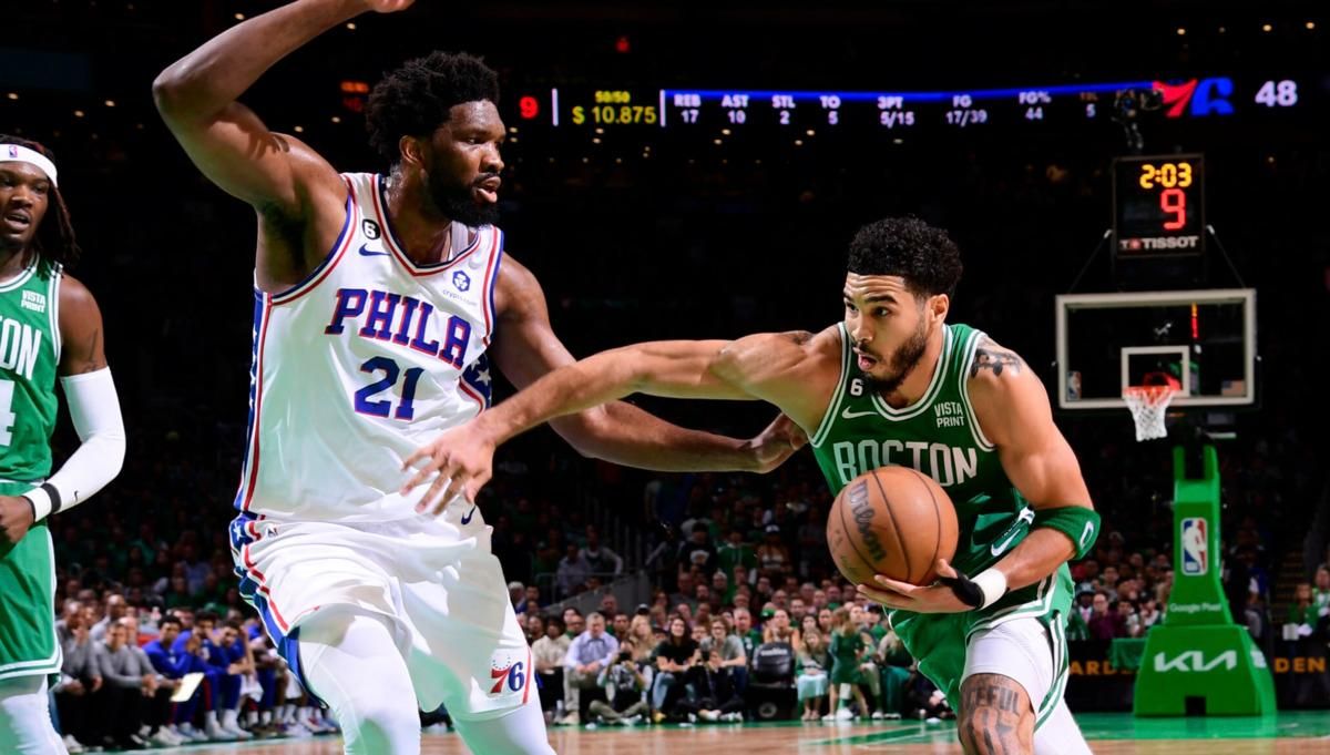 Бостон переміг Філадельфію / фото НБА Бостон переміг Філадельфію / фото НБА