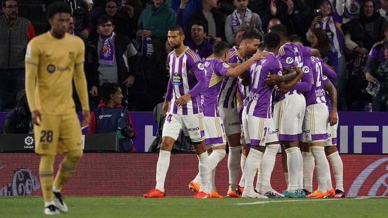 Вальядолід – Барселона – 3:1 – відео голів та огляд матчу / фото AFP Вальядолід – Барселона – 3:1 – відео голів та огляд матчу / фото AFP