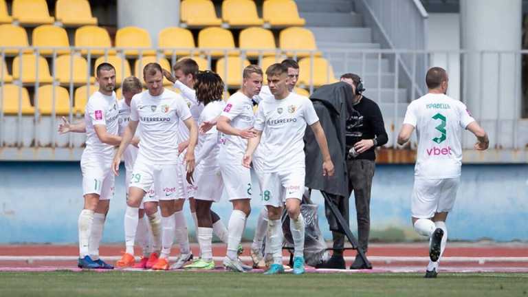 Поєдинок між Ворсклою та СК Дніпром-1 / фото УПЛ Поєдинок між Ворсклою та СК Дніпром-1 / фото УПЛ