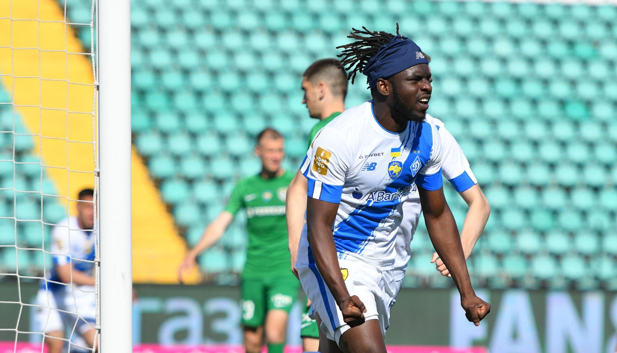 Бенито забил первый гол в УПЛ / фото ФК Динамо