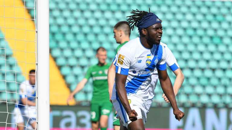 Бенито забил первый гол в УПЛ / фото ФК Динамо Бенито забил первый гол в УПЛ / фото ФК Динамо