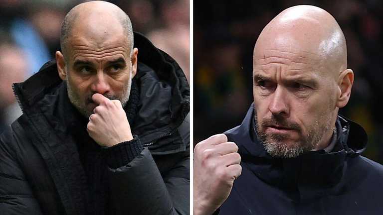 Гвардиола и тен Хаг боролись за престижное звание / коллаж из открытых источников Гвардиола и тен Хаг боролись за престижное звание / коллаж из открытых источников
