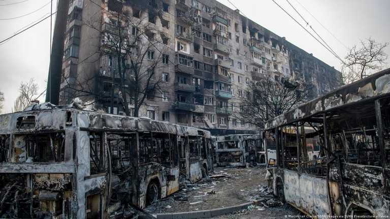 Разрушенный россиянами Мариуполь / Фото ZUMA Press / Maximilian Clarke