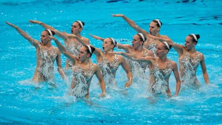 Збірна України з артистичного плавання / фото з відкритих джерел Збірна України з артистичного плавання / фото з відкритих джерел