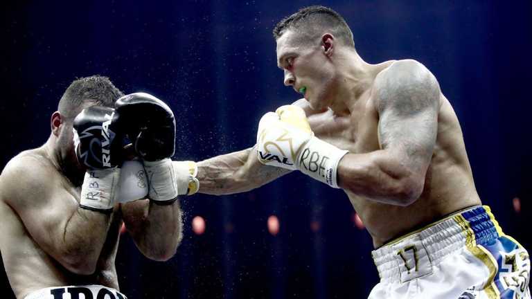 Усик проти Гасієва / фото WBSS Усик проти Гасієва / фото WBSS