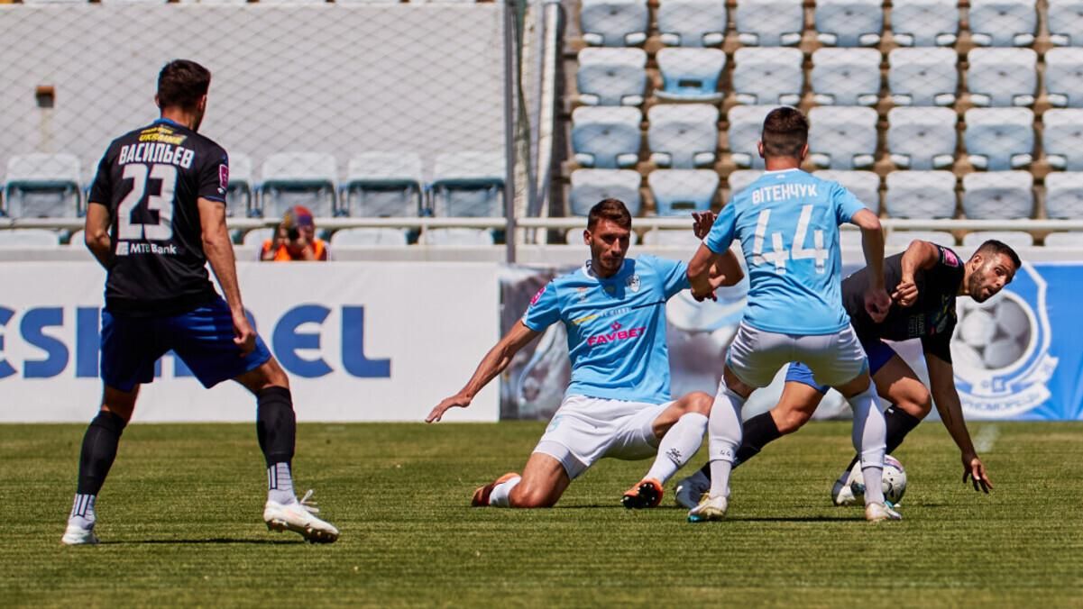 Черноморец – Минай / фото УПЛ Черноморец – Минай / фото УПЛ