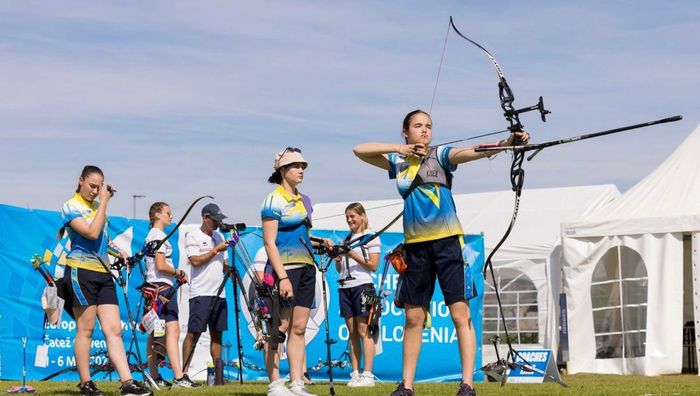 Украинские лучники завоевали шесть медалей на этапе молодежного Кубка Европы