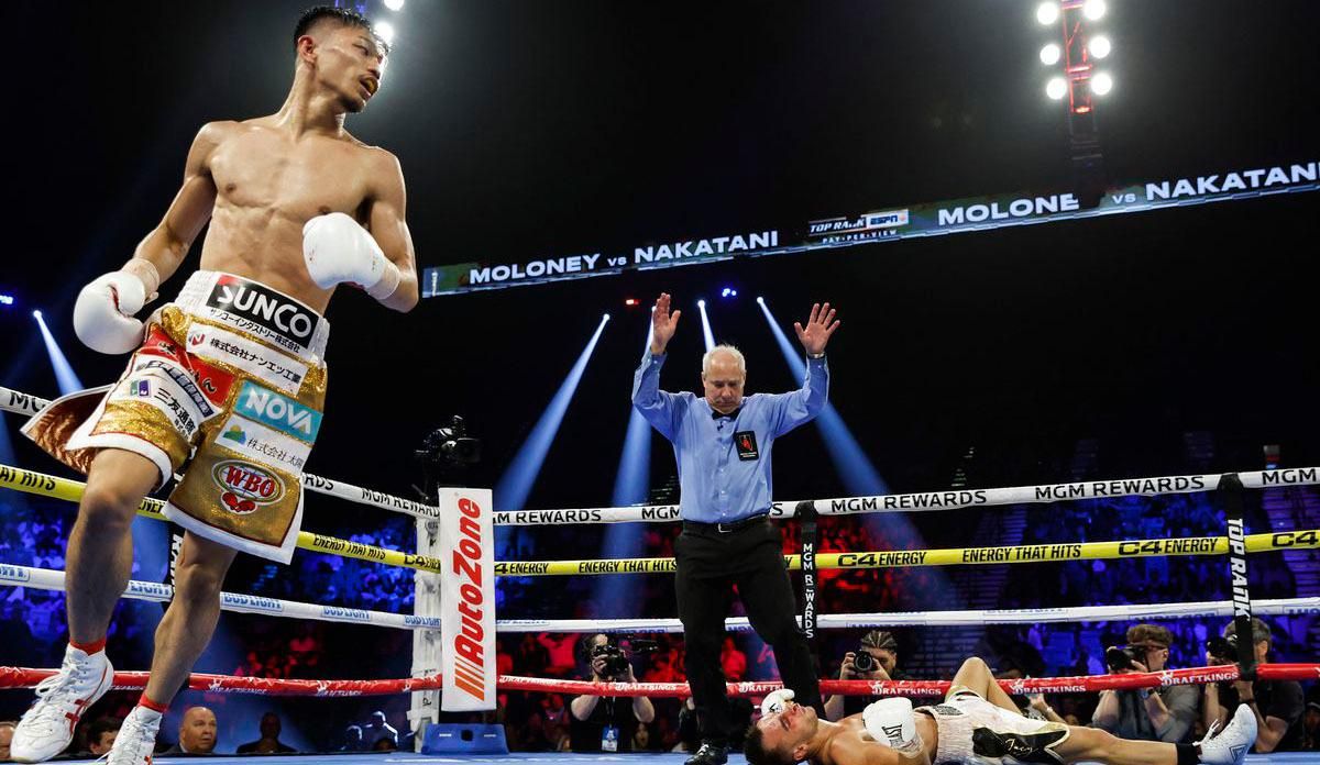 Накатані нокаутував Молоні / фото Top Rank