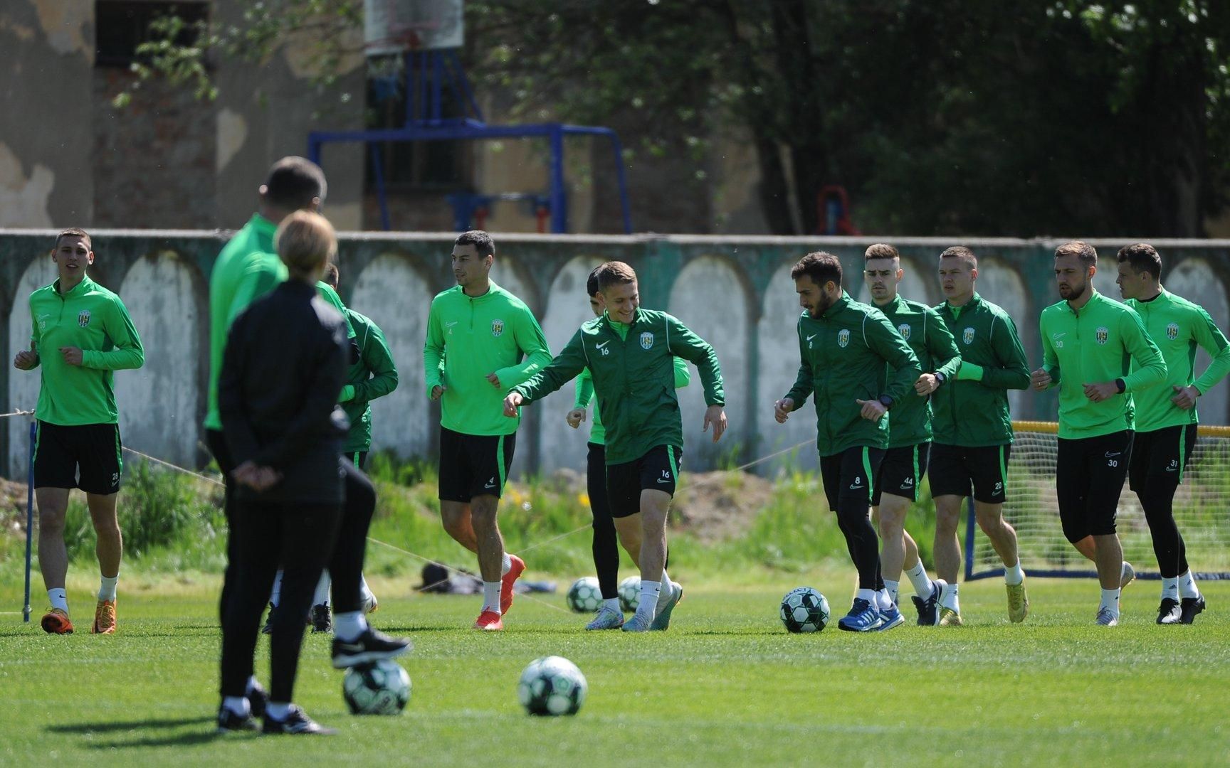 Тренування Карпат / Фото з офіційного сайту клубу