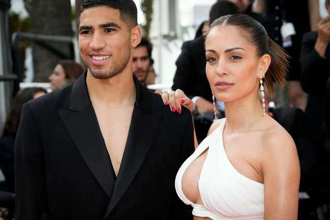 Хиба Абук и Ашраф Хакими / фото из открытых источников