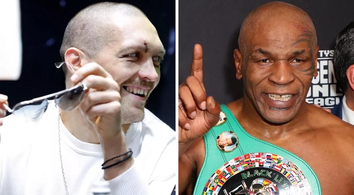 Усик та Майк Тайсон / фотоколаж Сегодня