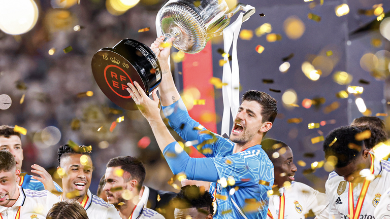 Реал на церемонії нагородження Кубка Іспанії / фото ФК Реал